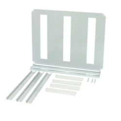 DIN-rail set, 3x 16TE, voor CP kast HxB=500x400mm