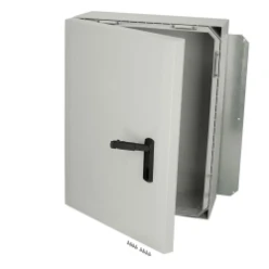 Wandkast, IP66, outdoor, klasse II, polycarbonaat, HxBxD=800x600x300mm
