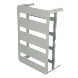 DIN-rail set, 4x 21TE, voor CP kast HxB=700x500mm