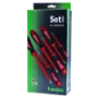 Gereedschapset  Haupa 101999/PZ SCHROEVENDR SET 6ST ROZW 101999/PZ