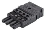 Connector voor insteekbare gebouwinstallatie Wieland GST18I4F B2 ZR1    SW