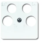 Onderdeel/centraalplaat communicatie-schakelmateriaal ABB Busch-Jaeger 1743/10-04-214