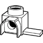 Aansluitklem stroomrail ABB Componenten AST25/22QS