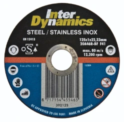 InterDynamics Slijpschijf Inox