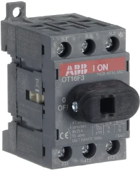 Lastscheider 3P, 16 A bodem / DIN-rail montage