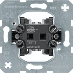 Drukcontact Basiselementen HAGER WDE615031 INB.IMPULSDRUKKER WDE615031