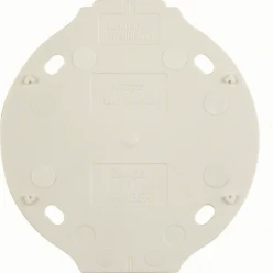 Bodemplaat, brandwerend, 1-v, Serie 1930 polarwit