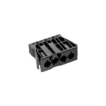 Apparatuuraansluiting voor insteekbare gebouwinstallatie Adels 4-polig