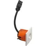 Wandcontactdoos Peha D 11.6611/571.02 SI WN30 LD
