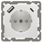 Overige elektronische elementen schakelmateriaal Peha D 11.6511.02 SI USB CA