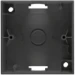 Opbouwbak inbouwschakelmateriaal NOVA Peha Nova opbouwhuis, 1-voudig, zwart 00034442