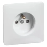 Wandcontactdoos Peha B 80.6671 SI W