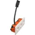 Wandcontactdoos Peha D 80.6613/673.02 SI GE30 LD H