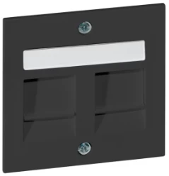 Nova afdekking voor draagframe 600 MJ1-1 t.b.v. 624.xx PSS, zwart