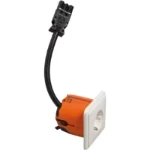 Wandcontactdoos Peha D 80.6611/671.02 SI GE30 LD