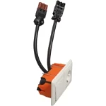 Schakelaar/wandcontactdoos combinatie Peha D 80.516/6611/672.02 SI GE30 LD V