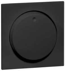 Nova afdekking t.b.v. dimmer en pot meter zwart