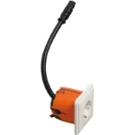 Wandcontactdoos Peha D 80.6611/671.02 SI RD30 LD