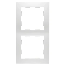 Afdekraam schakelmateriaal BADORA PEHA BADORA LEVEND WIT 2 VOUDIG AFDEKRAAM 00318931