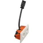Wandcontactdoos Peha D 80.6612/672.02 SI GE30 LD H