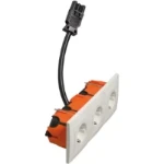 Wandcontactdoos Peha D 11.6613/573.02 SI GE30 LD H