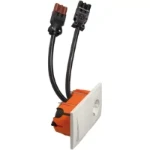 Schakelaar/wandcontactdoos combinatie Peha D 11.516/6611/572.02 SI GE30 LD V