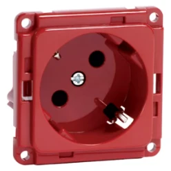 SCHUKO wandcontactdoos met schroefklemmen met verbindingsklemmen volge