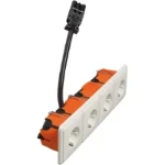Wandcontactdoos Peha D 80.6614/674.02 SI GE30 LD H