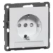 Wandcontactdoos Nova Peha Nova wandcontactdoos SCHUKO, diepzwart, opschriftveld 00041511
