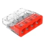 Lasklem Serie 2273 Wago 2273-204 LASKLEM 4V 0.5-2.5 ROOD 2273-204
