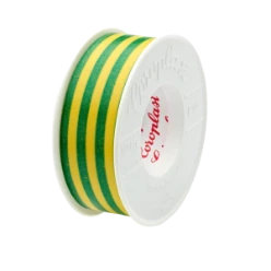 Zelfklevende tape 302 isolatietapes Coroplast Coroplast 302 tape 15mmx4,5m gn/gl 440116