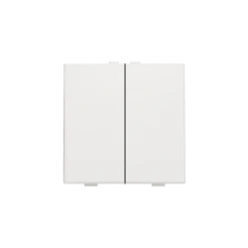 Tweevoudige drukknop voor Niko Home Control, white