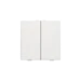 Tastsensor bussysteem Home Automation Niko Met deze drukknop voer je twee bedieningen uit. Hij wordt via een klikmechanisme op de muurprint bevestigd. Mechanisme inclusief toets. Afwerkingskleur: white. 101-51002