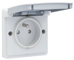Spuitwaterdicht stopcontact 16 A met penaarde, beschermingsafsluiters