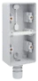 Opbouwbak inbouwschakelmateriaal Switches & Sockets Niko 700-84251 HYDRO ONDERD 2V 1XM20 GS 700-84251