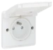 Wandcontactdoos Switches & Sockets Niko Dit opbouwstopcontact is voorzien van penaarde, beschermingsafsluiters, schroefklemmen en een beschermklep met scharnieren. Het mechanisme wordt in een spuitwaterdichte montagedoos geplaatst. Het geheel is spuitwate