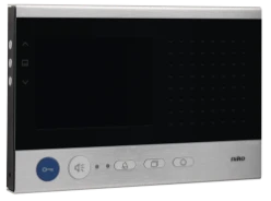 Luxueuze en compacte handsfree videobinnenpost met kleurenscherm en me