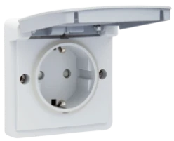 Wandcontactdoos Switches & Sockets Niko HYDRO WCD. RANDAARDE 700-36805