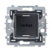 Toebehoren/onderdelen voor schakelaars Home Automation Niko Metalen sokkel om een draadloze Zigbee® schakelaar met batterij (552-7201X) in een inbouwdoos te installeren,71 x 71 mm, met klauwbevestiging. De sokkel is uitgerust met een beschermklep. Dit art
