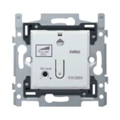 Sokkel voor inbouw drukknopdimmer 2 – 100 W, 3-draads
