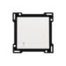 Bedieningselement /centraalplaat schakelmateriaal Switches & Sockets Niko Afwerkingsset met lens voor enkelvoudige schakelaar of drukknop, white 101-60005