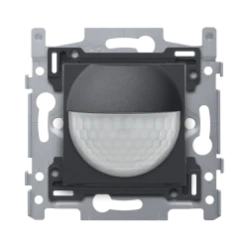 Bewegingsmelder, 230 V, 8 m, 180°, wanddetector, voor inbouwdoos, anth
