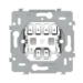 Drukcontact Switches & Sockets Niko 'Sokkel voor drukknop N.O. met 3 aansluitklemmen, 10 A/250 Vac, instee 170-70015