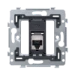 Datacom contactdoos (twisted pair) Switches & Sockets Niko Dit mechanisme met 1 RJ45-aansluitpunt STP cat. 6, klaar voor PoE++, in vlakke uitvoering, dient om netwerkverbinding met 1 apparaat te maken voor telefonie, Ethernet, IP, PoE of internettoepassin