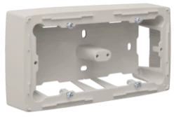 Dubbele opbouwdoos voor alle apparaten uit de Original-reeks, Light gr