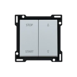 Afwerkingsset voor elektrisch gescheiden rolluikschakelaar, sterling c