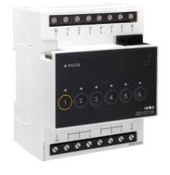 Schakelmodule voor Niko Home Control voor 6 verschillende kringen