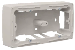 Dubbele opbouwdoos voor alle apparaten uit de Original-reeks, Light gr