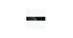 Tastsensor bussysteem Peha Push button 2Fold, White Glass