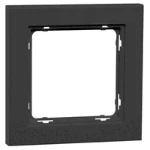 Afdekraam schakelmateriaal Peha KNX Frame Synthetic Black